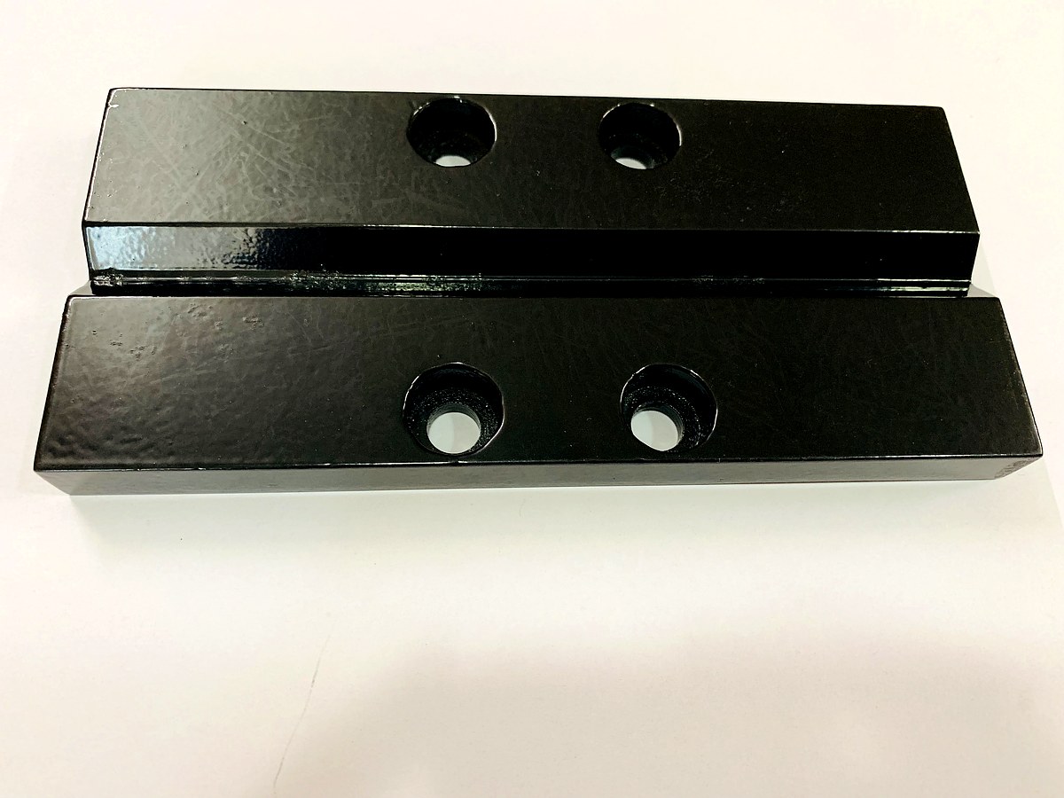 Black anodised blocks CNC India