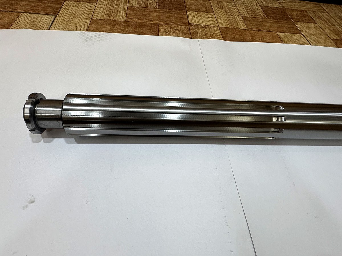 Long splined shaft CNC machined India